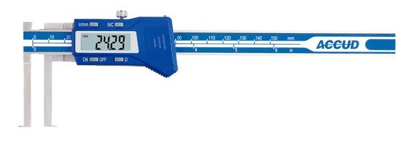 ACCUD 132-006-21 DIGITAL INSIDE GROOVE CALIPER / 10-150mm/0.39-6" / 0.01mm/0.0005" Obrázek produktu ACCUD 132-006-21 DIGITAL INSIDE GROOVE CALIPER / 10-150mm/0.39-6" / 0.01mm/0.0005"