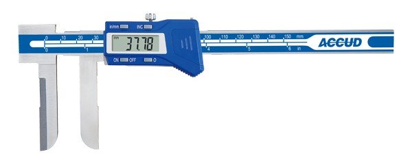 ACCUD 139-006-11 DIGITAL INSIDE KNIFE-EDGE CALIPER 15-150mm ( 0.01mm/0.0005" ) Obrázek produktu ACCUD 139-006-11 DIGITAL INSIDE KNIFE-EDGE CALIPER 15-150mm ( 0.01mm/0.0005" )